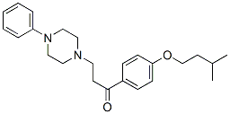 1-[4-(3-Methylbutoxy)phenyl]-3-(4-phenyl-1-piperazinyl)-1-propanone CAS#: 26108-52-1