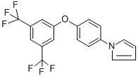 1-{4-[3,5-DI(TRIFLUOROMETHYL)PHENOXY]PHENYL}-1H-PYRROLE CAS#: 259655-24-8