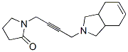 1-[4-(3a,4,7,7a-Tetrahydroisoindolin-2-yl)-2-butynyl]-2-pyrrolidone CAS#: 14053-09-9