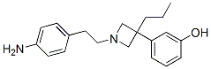 1-(4-Aminophenethyl)-3-propyl-3-(3-hydroxyphenyl)azetidine CAS#: 17191-58-1