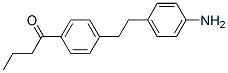 1-(4-Aminophenyl)-2-(4-butyrylphenyl)ethane CAS#: 17438-50-5