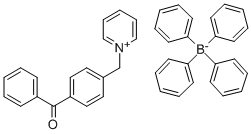 1-(4-[BENZOYL] BENZYL)PYRIDINIUM TETRAPHENYLBORATE CAS#: 219733-01-4