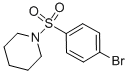 1-(4-BROMOPHENYLSULFONYL)PIPERIDINE CAS#: 834-66-2