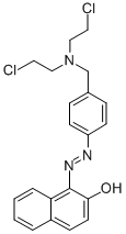 1-(4-Bis(beta-chloroethyl)aminomethylphenylazo)-2-naphthol CAS#: 102280-36-4