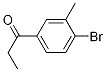 1-(4-Bromo-3-methylphenyl)propan-1-one CAS#: 210228-01-6
