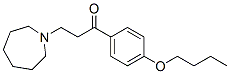 1-(4-Butoxyphenyl)-3-(hexahydro-1H-azepin-1-yl)-1-propanone CAS#: 16870-63-6