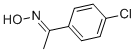 1-(4-CHLORO-PHENYL)-ETHANONE OXIME CAS#: 1956-39-4
