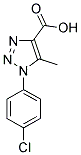 1-(4-CHLOROPHENYL)-5-METHYL-1H-1,2,3-TRIAZOLE-4-CARBOXYLIC ACID CAS#: 20725-33-1