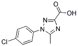 1-(4-CHLOROPHENYL)-5-METHYL-1H-1,2,4-TRIAZOLE-3-CARBOXYLIC ACID CAS#: 103058-60-2
