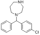 1-[(4-CHLOROPHENYL)PHENYLMETHYL]HEXAHYDRO-1H-1,4-DIAZEPINE CAS#: 24342-60-7