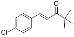 1-(4-Chlorophenyl)-4,4-dimethylpent-1-en-3-one CAS#: 1577-03-3