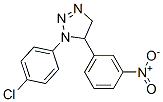 1-(4-Chlorophenyl)-4,5-dihydro-5-(3-nitrophenyl)-1H-1,2,3-triazole CAS#: 10480-24-7