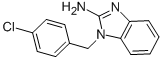 1-(4-Chlorophenylmethyl)-2-aminobenzimidazole CAS#: 109635-38-3