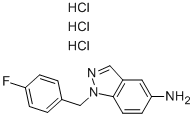 1-(4-FLUORO-BENZYL)-1H-INDAZOL-5-YLAMINE TRIHYDROCHLORIDE CAS#: 202197-32-8
