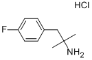 1-(4-FLUOROPHENYL)-2-METHYL-2-AMINOPROPANE HYDROCHLORIDE CAS#: 2413-54-9