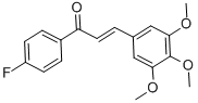 1-(4-FLUOROPHENYL)-3-(3,4,5-TRIMETHOXYPHENYL)PROP-2-EN-1-ONE CAS#: 105686-90-6