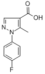 1-(4-FLUOROPHENYL)-5-METHYL-1H-PYRAZOLE-4-CARBOXYLIC ACID CAS#: 217073-76-2