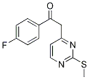 1-(4-Fluorophenyl)-2-[2-(methylsulfanyl)pyrimidin-4-yl]ethan-1-one CAS#: 217661-99-9