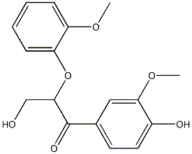 1-(4-Hydroxy-3-Methoxyphenyl)-3-hydroxy-2-(2-Methoxyphenoxy) propane-1-one CAS#: 22317-34-6
