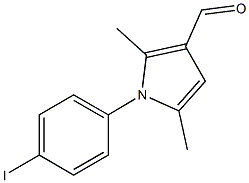 1-(4-IODO-PHENYL)-2,5-DIMETHYL-1H-PYRROLE-3-CARBALDEHYDE CAS#: 241488-81-3