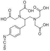 1-(4-ISOTHIOCYANATOBENZYL)ETHYLENEDIAMINE-N,N,N',N'-TETRAACETIC ACID CAS#: 105394-74-9
