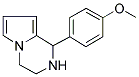 1-(4-METHOXY-PHENYL)-1,2,3,4-TETRAHYDRO-PYRROLO[1,2-A]PYRAZINE CAS#: 112758-90-4
