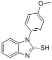 1-(4-METHOXY-PHENYL)-1H-BENZOIMIDAZOLE-2-THIOL CAS#: 26495-07-8
