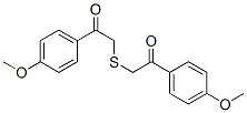 1-(4-METHOXY-PHENYL)-2-[2-(4-METHOXY-PHENYL)-2-OXO-ETHYLSULFANYL]-ETHANONE CAS#: 20177-84-8