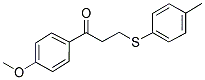 1-(4-METHOXYPHENYL)-3-[(4-METHYLPHENYL)SULFANYL]-1-PROPANONE CAS#: 20618-50-2