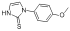 1-(4-METHOXYPHENYL)IMIDAZOLINE-2-THIONE CAS#: 17452-14-1
