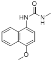 1-(4-Methoxy-1-naphthyl)-3-methylurea CAS#: 102613-42-3