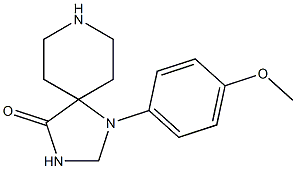 1-(4-Methoxyphenyl)-1,3,8-triazaspiro[4.5]decan-4-one CAS#: 1027-69-6