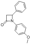 1-(4-Methoxyphenyl)-4-phenylazetidin-2-one CAS#: 19340-68-2