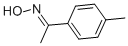 1-(4-Methylphenyl)ethanone oxime CAS#: 2089-33-0