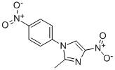 1-(4-NITROPHENYL)-2-METHYL-4-NITROIMIDAZOLE CAS#: 21721-92-6