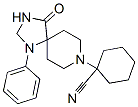 1-(4-Oxo-1-phenyl-1,3,8-triazaspiro[4.5]dec-8-yl)cyclohexanecarbonitrile CAS#: 101564-19-6