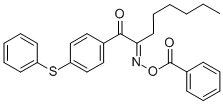 1-4-Phenylthiophenyl-12-octanedione-2-O-benzoyloxime-CAS-253585-83-0