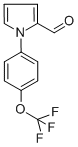 1-[4-(TRIFLUOROMETHOXY)PHENYL]-1H-PYRROLE-2-CARBALDEHYDE CAS#: 260442-97-5