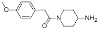 1-(4-aminopiperidin-1-yl)-2-(4-methoxyphenyl)ethan-1-one CAS#: 111782-99-1