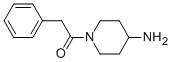 1-(4-aminopiperidin-1-yl)-2-phenylethan-1-one CAS#: 220463-38-7