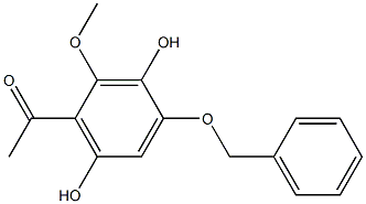 1-(4-(benzyloxy)-3,6-dihydroxy-2-Methoxyphenyl)ethanone CAS#: 25892-94-8
