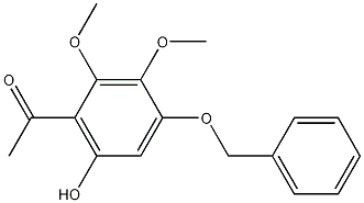 1-(4-(benzyloxy)-6-hydroxy-2,3-dimethoxyphenyl)ethanone CAS#: 25892-95-9