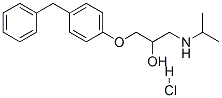 1-(4-benzylphenoxy)-3-(propan-2-ylamino)propan-2-ol hydrochloride CAS#: 20041-45-6