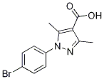 1-(4-bromophenyl)-3,5-dimethyl-1H-pyrazole-4-carboxylic acid CAS#: 113808-88-1