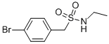 1-(4-bromophenyl)-N-ethylmethanesulfonamide CAS#: 223555-84-8