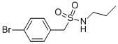 1-(4-bromophenyl)-N-propylmethanesulfonamide CAS#: 223555-85-9