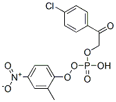 1-(4-chlorophenyl)-2-[methyl-(4-nitrophenoxy)phosphoryl]oxy-ethanone CAS#: 21070-23-5