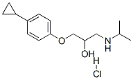 1-(4-cyclopropylphenoxy)-3-(propan-2-ylamino)propan-2-ol hydrochloride CAS#: 29632-49-3