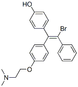 (1-(4-dimethylaminoethoxy)phenyl)-1-(4-hydroxyphenyl)-2-bromo-2-phenylethylene CAS#: 106692-19-7