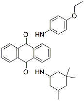 1-[(4-ethoxyphenyl)amino]-4-[(3,3,5-trimethylcyclohexyl)amino]anthraquinone CAS#: 29205-96-7